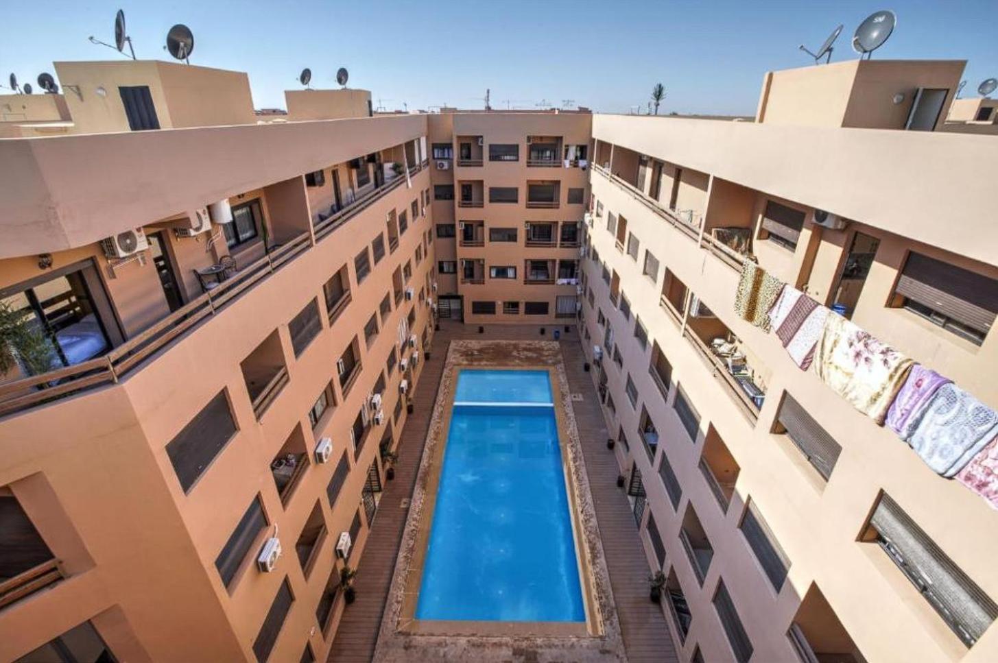 Appartement Gueliz Centre Marraquexe Exterior foto